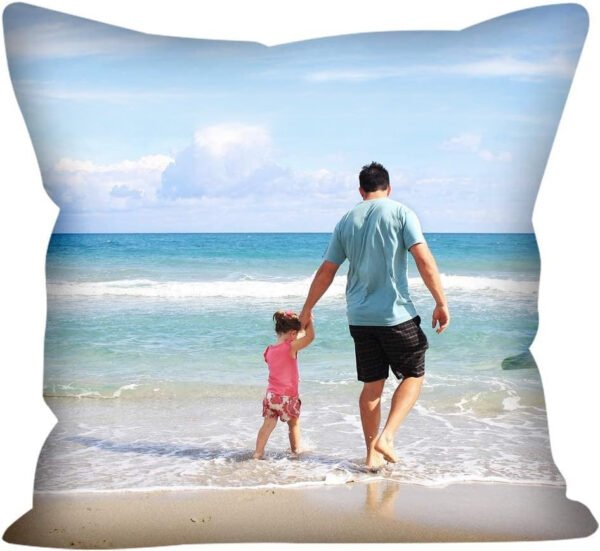 Custom Pillow Personalized Pillow Print on Demand DIY Pillows Included with Pillow Insertion Custom Pillows Design Throw Pillow with Photo Text Customize Pillow - Image 3