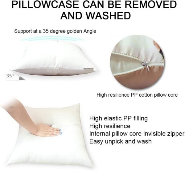 Custom Pillow Personalized Pillow Print on Demand DIY Pillows Included with Pillow Insertion Custom Pillows Design Throw Pillow with Photo Text Customize Pillow - Image 5