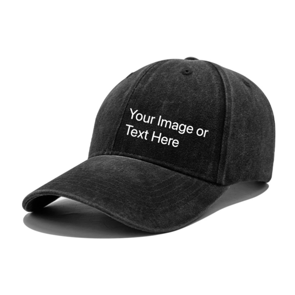 Custom Cap Personalized Caps Print on Demand DIY Cap Custom Baseball Cap with Embroidery Text Logo and Print Photo Personalized Adjustable Summer Cap