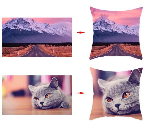 Custom Pillow Personalized Pillow Print on Demand DIY Pillows Included with Pillow Insertion Custom Pillows Design Throw Pillow with Photo Text Customize Pillow - Image 4
