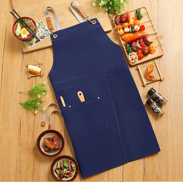 Custom Apron with Logo Children's Personalized Aprons Men's Aprons Personalized Aprons for Women - Image 4