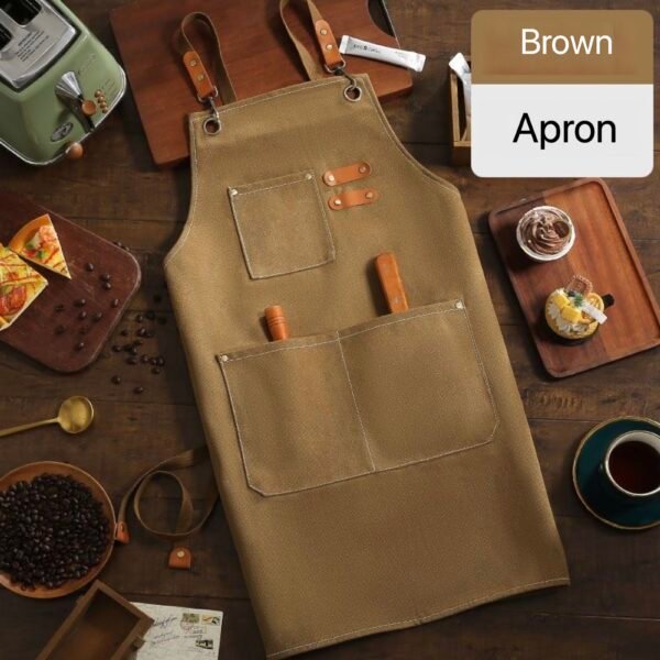 Custom Apron with Logo Personalized Chef Apron Personalized Aprons Custom BBQ Aprons Custom Grill Aprons - Image 4