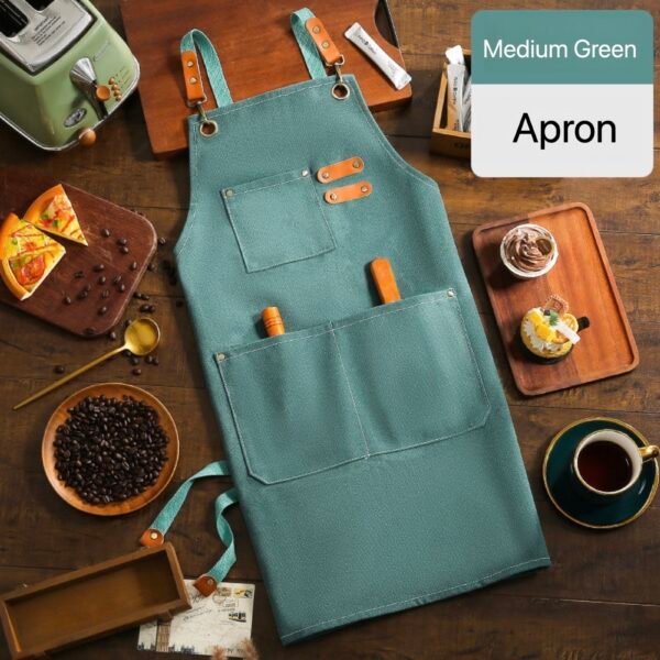 Custom Apron with Logo Personalized Chef Apron Personalized Aprons Custom BBQ Aprons Custom Grill Aprons - Image 9