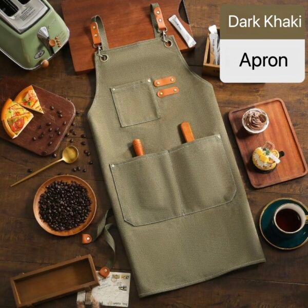Custom Apron with Logo Personalized Chef Apron Personalized Aprons Custom BBQ Aprons Custom Grill Aprons - Image 5