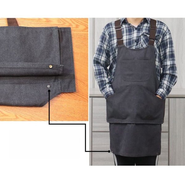Vest Apron Canvas Apron Custom Apron Print On Demand Personalized Aprons With Pictures Custom Printed Aprons No Minimum - Image 17