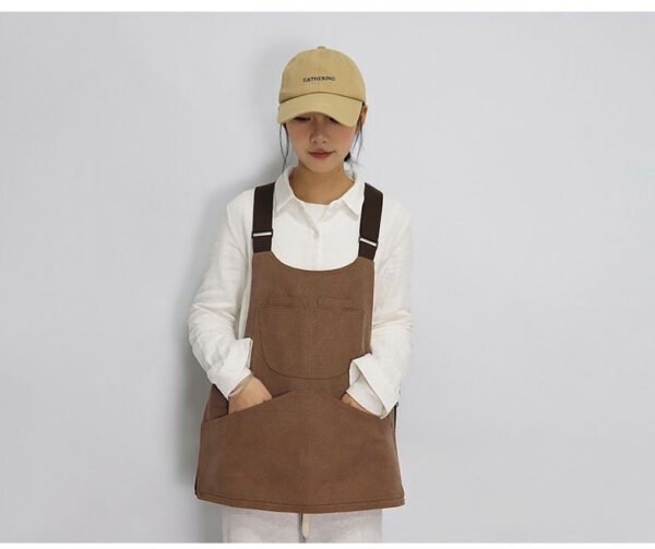 Vest Apron Canvas Apron Custom Apron Print On Demand Personalized Aprons With Pictures Custom Printed Aprons No Minimum - Image 9